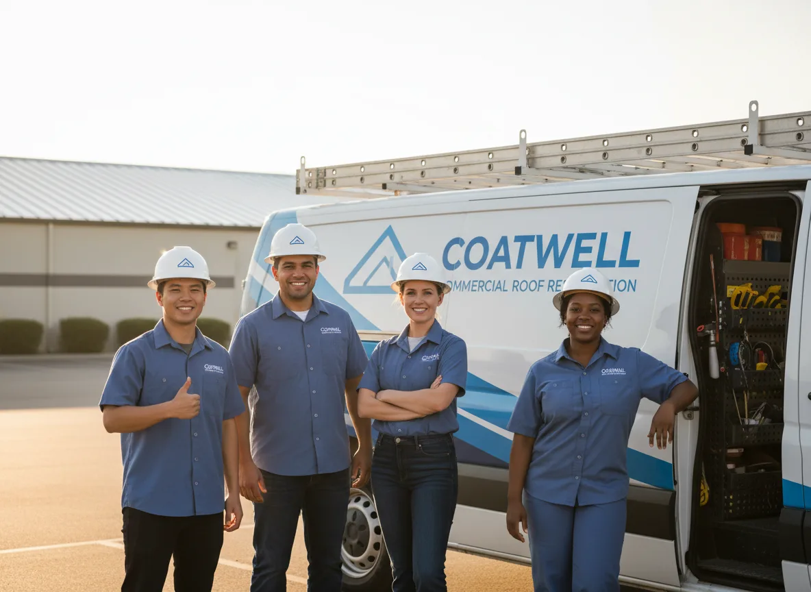 Commercial roof coating company in Merom, IN